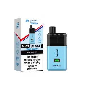 Blue Razz Cherry Hayati Mini Ultra Disposable Vape